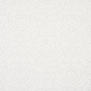 Schumacher Fabric Flora Cashmere Damask Grey 83321