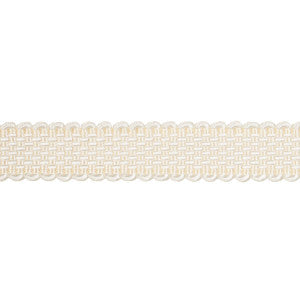 Schumacher Trim Frances Silk Gimp Ivory 83360
