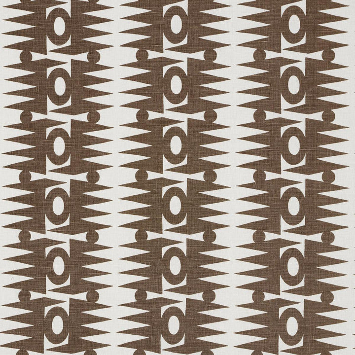 Ra Brown 181522 by Schumacher Designer Fabric Drusus Tabor 5.0" - Swanky Fabrics -