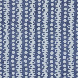 Schumacher Fabric Trickledown Blues 181550