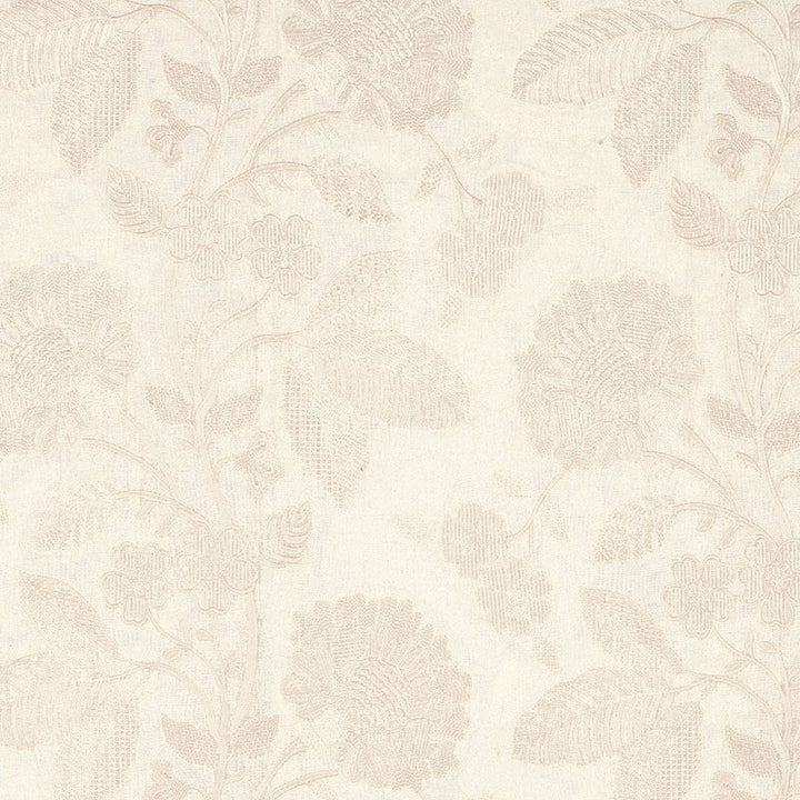 Elspeth Ivory 69160 by Schumacher Designer Fabric COUNTRY CHIC See Sample INDIA - </p><p>Repeat: Horizontal: 26 1/4" (67CM) and Vertical: 30 1/4" (77CM) 52 1/2" WIDE (133CM) - Swanky Fabrics -