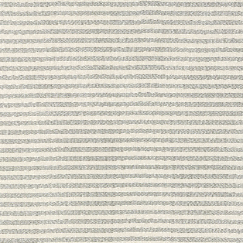 Geoffrey Metallic Stripe Moonglow 69242 by Schumacher Designer Fabric UNDERSTATED LUXURY See Sample UNITED STATES OF AMERICA MEDIUM </p><p>Repeat: Horizontal: - and Vertical: 1 1/4" (3CM) 54 1/4" (138CM) - Swanky Fabrics -