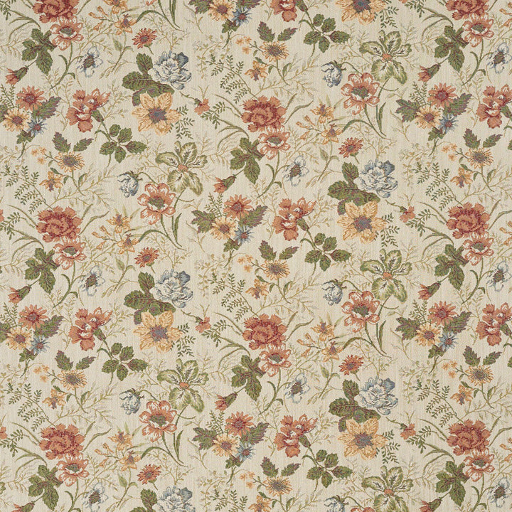 6929 Spring by Charlotte Designer Fabric Glorious Gardens & Ring Book Page #31 60% Polyester, 40% Cotton Asia Exceeds 100,000 Wyzenbeek Rubs (Heavy Duty) Horizontal: 27.0" x Vertical: 13.5" 54 Inches - Swanky Fabrics -