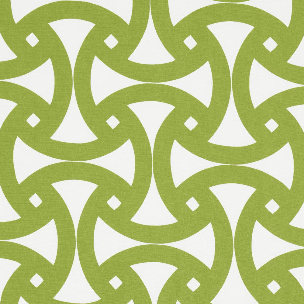 Santorini Print Indoor/Outdoor Fern 181081 by Schumacher Designer Fabric Trina Turk 54.0" - Swanky Fabrics -