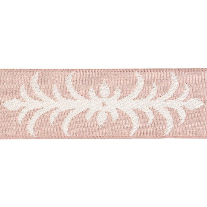 Acanthus Tape Peony 75444 by Schumacher Designer Trim Celerie Kemble 9.5" - Swanky Fabrics -