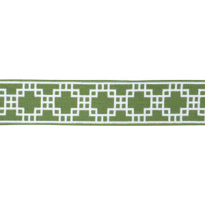 Schumacher Trim Squared Away Trellis Tape Green 83590
