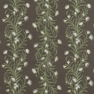 Schumacher Wallpaper Tasmanian Mimosa Brown &Green 5015361
