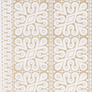 Schumacher Wallpaper Borneo Grasscloth White 5015411