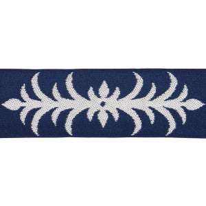 Schumacher Trim Acanthus Tape Admiral 75446