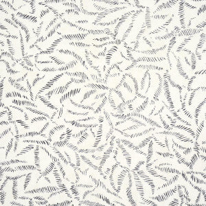 Schumacher Wallpaper Leaf Bloom Charcoal 5016390