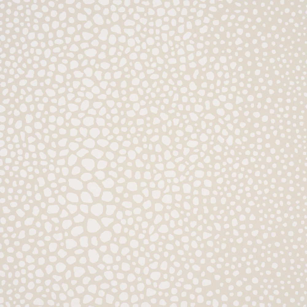Fickle Texture Ivory 5015311 by Schumacher Designer Wallpaper Celerie Kemble 27.0" - Swanky Fabrics -
