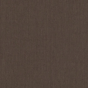 Schumacher Fabric Lange Glazed Linen Espresso 69338