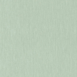 Schumacher Fabric Lange Glazed Linen Menthe 69352