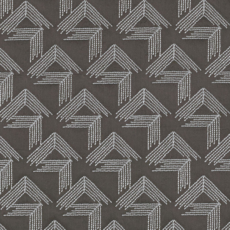 V Step Charcoal 69433 by Schumacher Fabric Schumacher Fabric V Step Charcoal 69433Fabric COTTON 38% INDIA </p><p>Repeat: H: HORZ. 2" (5CM) , V: VERT. 6 1/4" (16CM) 50.625 - Fabric Carolina -