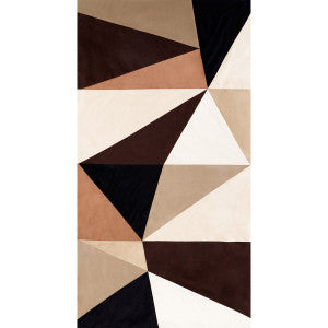 Schumacher Fabric Cubist Silk Panel Java 69453