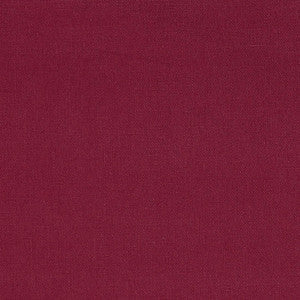 Schumacher Fabric Elliott Brushed Cotton Garnet 69524