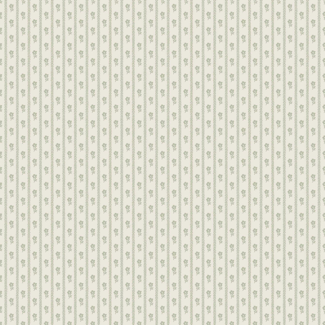 Schumacher Wallcovering Lilla Lyckan - Sage