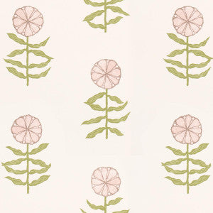 Schumacher Wallpaper Pretty Petals Blush 5015451