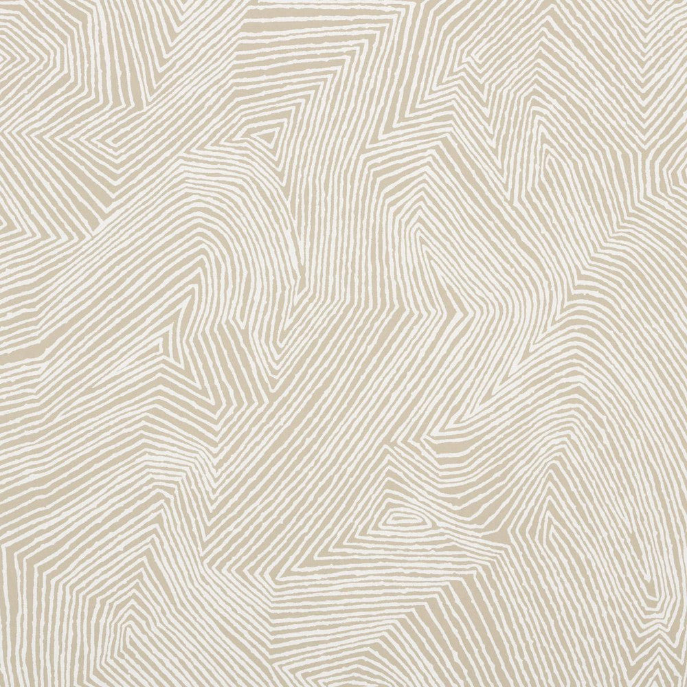 Labyrinth Grand Dune 5015430 by Schumacher Designer Wallpaper Earth And Sky 27.0" - Swanky Fabrics -