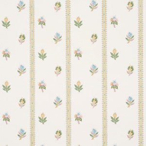 Schumacher Wallpaper Les Fleurs Exotiques Citron 5015661
