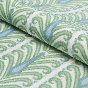 Schumacher Fabric Augustine Ikat Leaf 181271