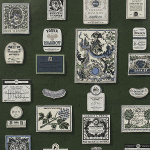 Schumacher Wallpaper Salud Rosemary 5015602