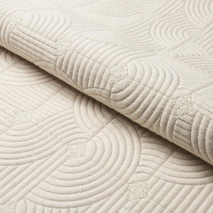 Schumacher Fabric Monterey Matelass Birch 83440