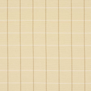 Schumacher Fabric Frannie Windowpane Camel 83780