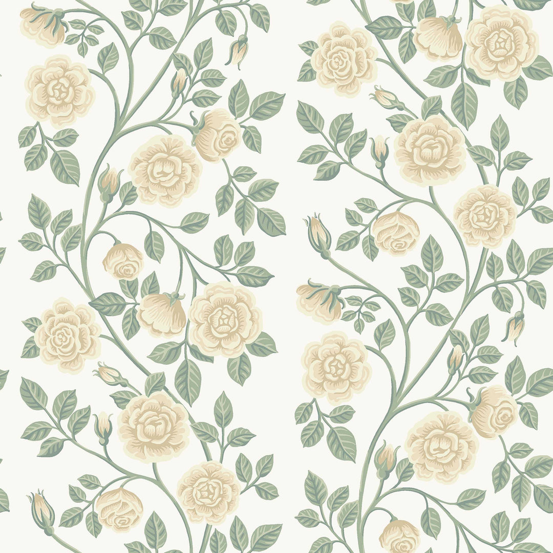 Schumacher Wallcovering Elsa - Sage