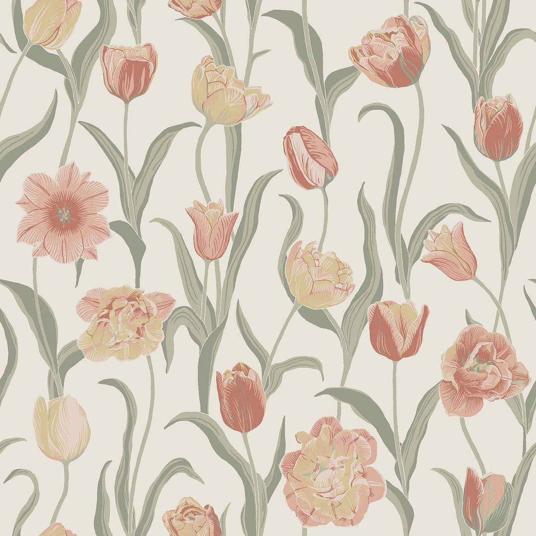 Schumacher Wallcovering La Belle Epoque - Rose