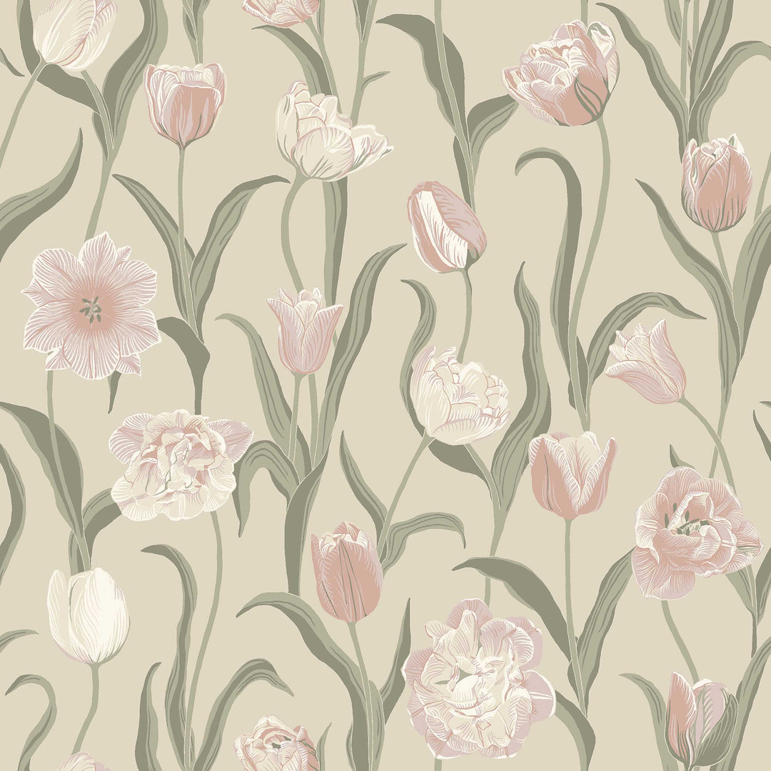 Schumacher Wallcovering La Belle Epoque - Blush