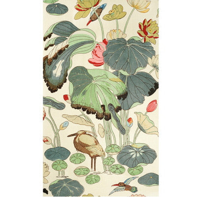 Nympheus Print Natural by Lee Jofa Designer Fabric - LINEN - 100% Thailand LIGHT Horizontal: 0 and Vertical: 41 50 - Swanky Fabrics -