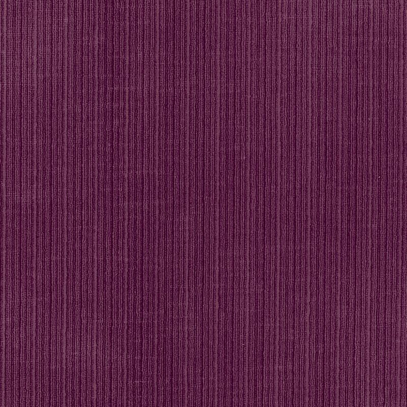Antique Strie Velvet Plum 69769 by Schumacher Designer Fabric Perfect-Basics-Antique-Strie-Velvet 65% Cotton, 35% Viscose Wyzenbeek 100,000 Horizontal: - and Vertical: - 54 - Swanky Fabrics -