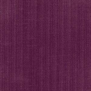 Schumacher Fabric Antique Strie Velvet Plum 69769