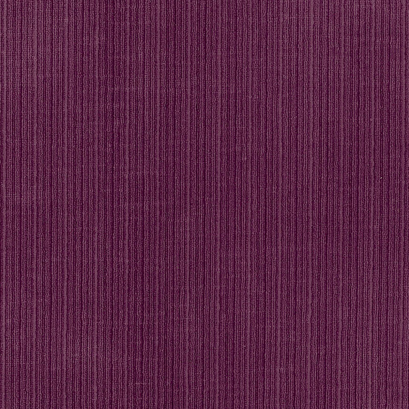 Antique Strie Velvet Plum 69769 by Schumacher Designer Fabric PERFECT BASICS COTTON 65% VISCOSE RAYON 35% UNITED STATES OF AMERICA WYZENBEEK 100,000 </p><p>Repeat: Horizontal: and Vertical: 54 - Swanky Fabrics -