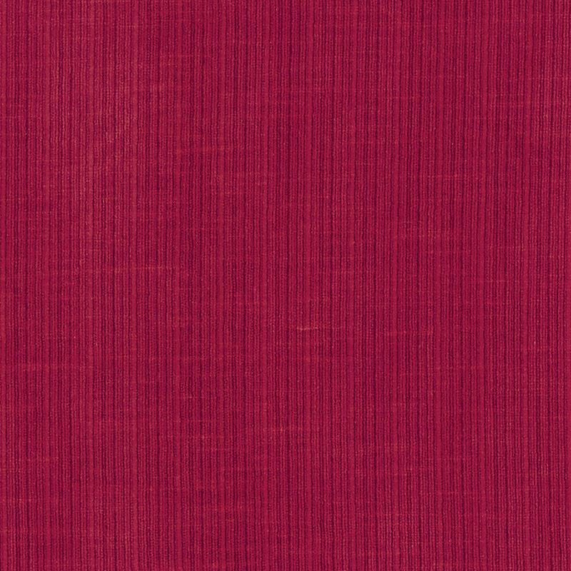 Antique Strie Velvet Crimson 69770 by Schumacher Designer Fabric Perfect-Basics-Antique-Strie-Velvet 65% Cotton, 35% Viscose Wyzenbeek 100,000 Horizontal: - and Vertical: - 54 - Swanky Fabrics -