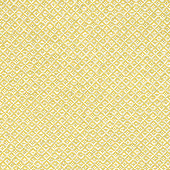 Jamison Soleil 69840 by Schumacher Designer Fabric ESSENTIALS: SMALL-SCALE UPHOLSTERY I COTTON 40% VISCOSE 40% BELGIUM </p><p>Repeat: Horizontal: 3/4" (2CM) and Vertical: 3/4" (2CM) 55.5 - Swanky Fabrics -