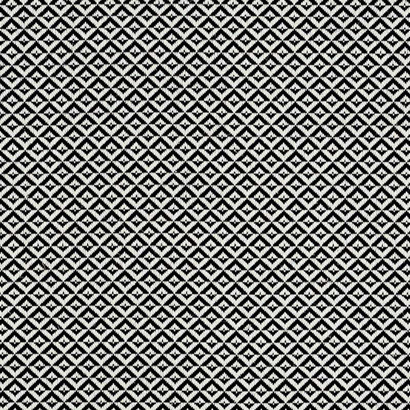 Jamison Black 69845 by Schumacher Designer Fabric ESSENTIALS: SMALL-SCALE UPHOLSTERY I COTTON 40% VISCOSE 40% BELGIUM </p><p>Repeat: Horizontal: 3/4" (2CM) and Vertical: 3/4" (2CM) 55.5 - Swanky Fabrics -
