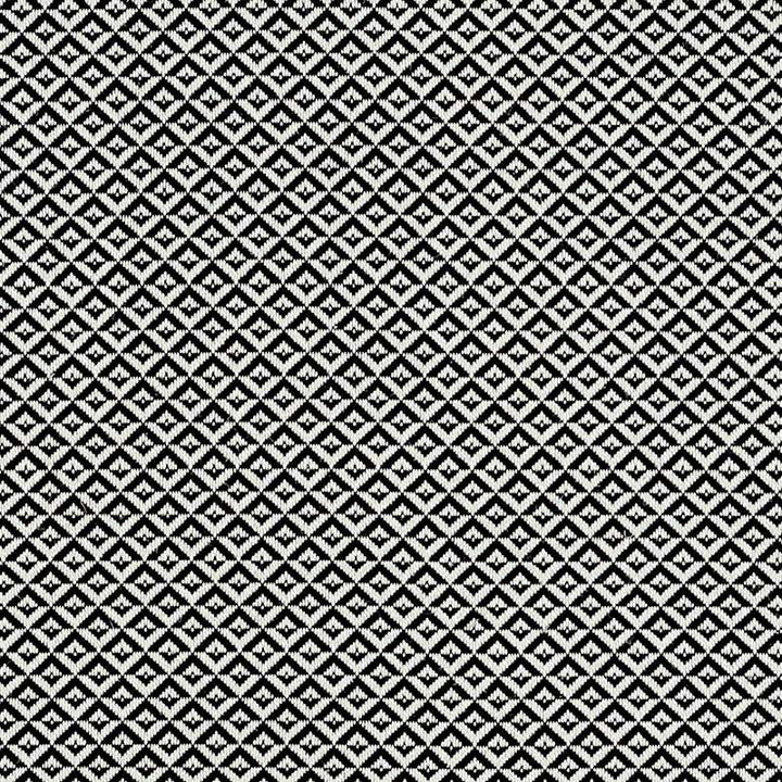 Jamison Black 69845 by Schumacher Designer Fabric ESSENTIALS: SMALL-SCALE UPHOLSTERY I COTTON 40% VISCOSE 40% BELGIUM </p><p>Repeat: Horizontal: 3/4" (2CM) and Vertical: 3/4" (2CM) 55.5 - Swanky Fabrics -