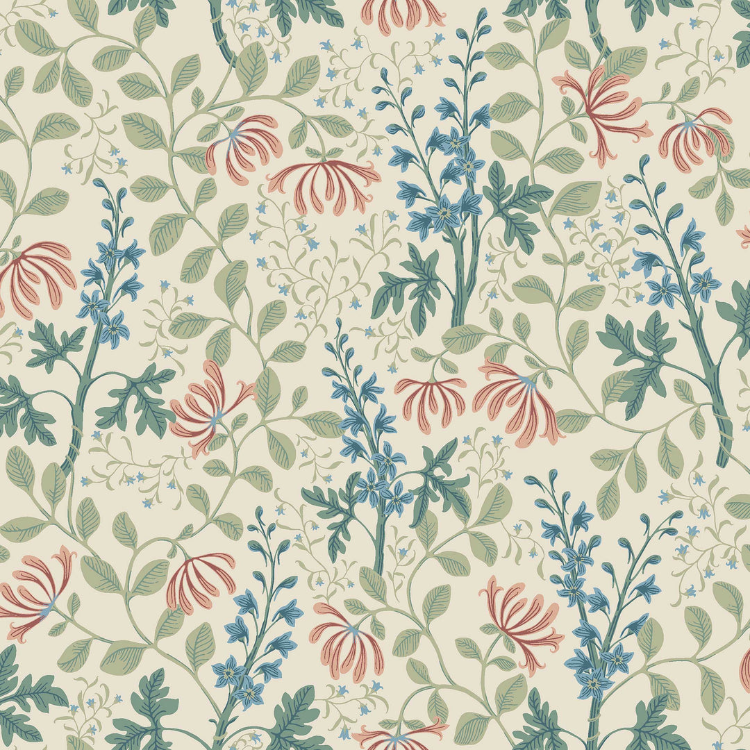 Schumacher Wallcovering Trädgårdsfröjd - Natural