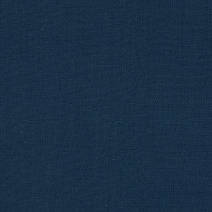 Schumacher Fabric Piet Performance Linen Indigo 69929