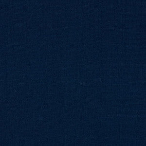 Schumacher Fabric Piet Performance Linen Navy 69930
