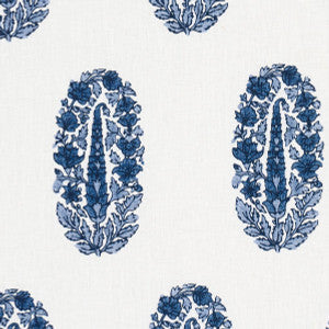 Schumacher Fabric Askandra Flower Delft 181361