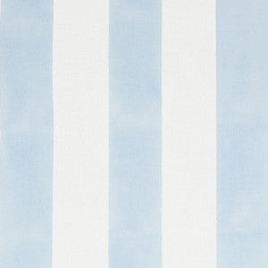 Schumacher Fabric Wide Hand Block Stripe Blue 181810
