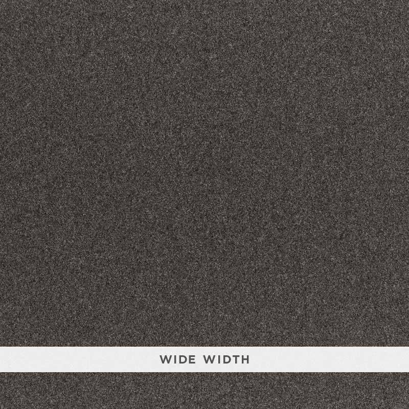 Chester Wool Sidewall Charcoal 5006295 by Schumacher Designer Wallpaper Fabric Wallcoverings - Swanky Fabrics -