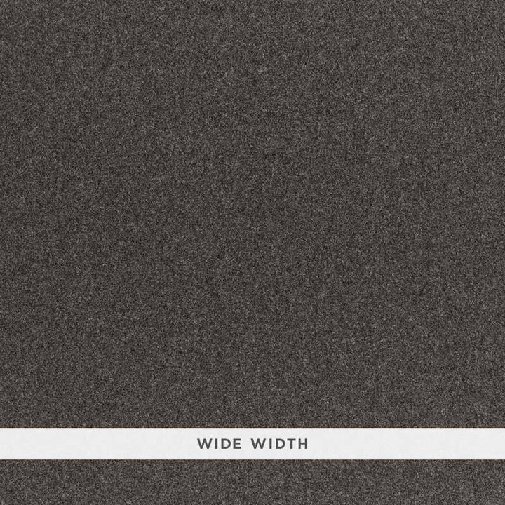 Chester Wool Sidewall Charcoal 5006295 by Schumacher Designer Wallpaper Fabric Wallcoverings - Swanky Fabrics -