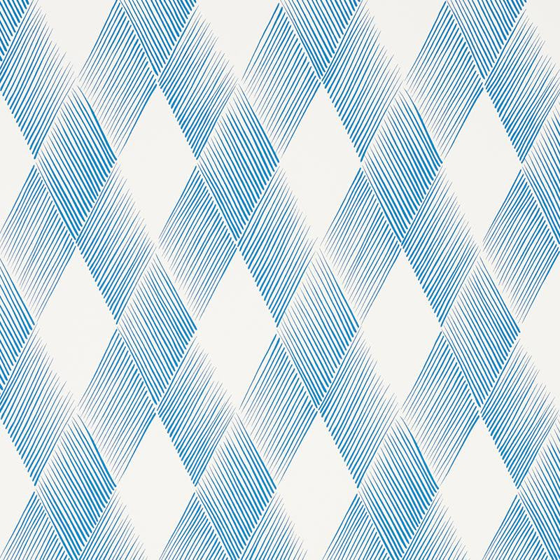 Fetlock Blue 5007132 by Schumacher Designer Wallpaper Club Cavalier 9.0" - Swanky Fabrics -