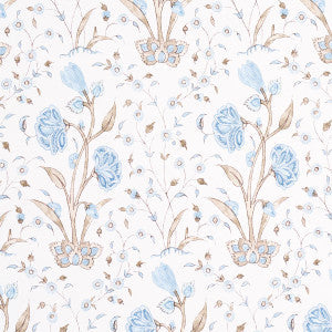 Schumacher Wallpaper Khilana Floral Sky 5009956