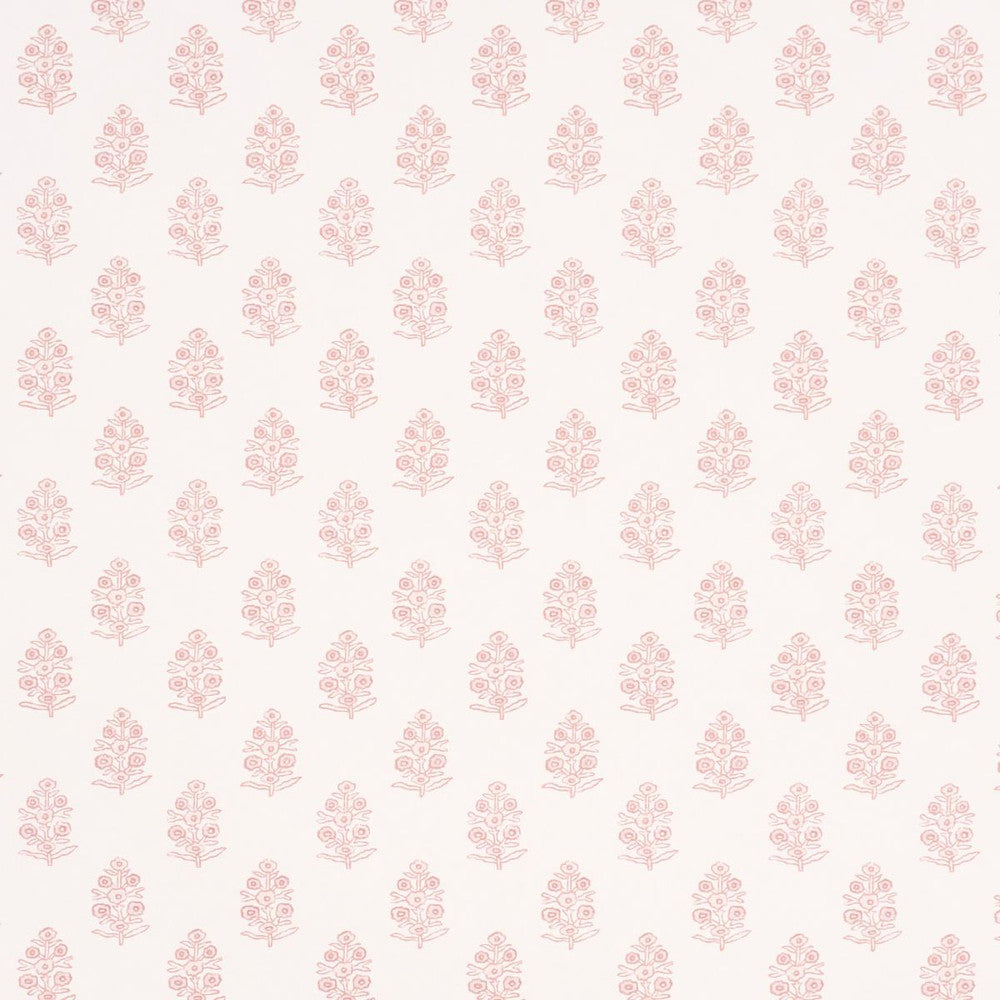 Aditi Blush 5011935 by Schumacher Designer Wallpaper Jacaranda 3.38" - Swanky Fabrics -