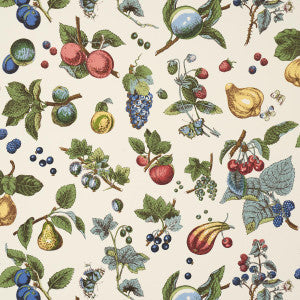 Schumacher Wallpaper Berry Grove Ivory 5015652